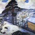 Kragero de invierno 1912 Edvard Munch